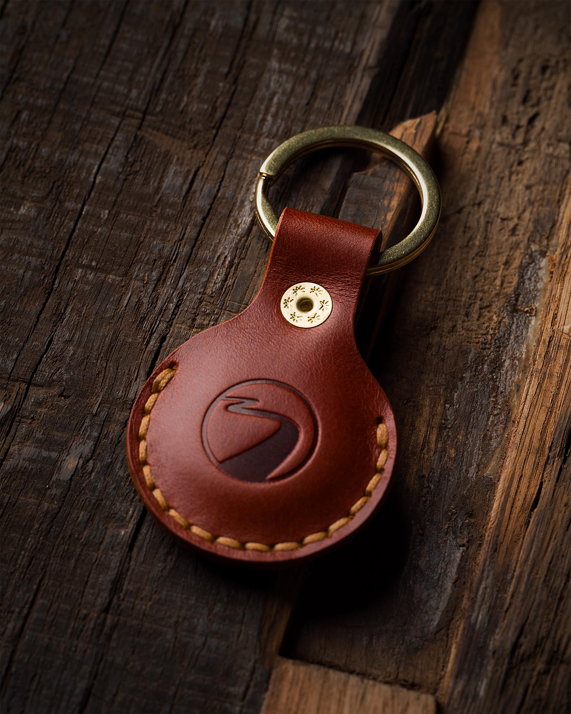 AirTag Buttero Cognac