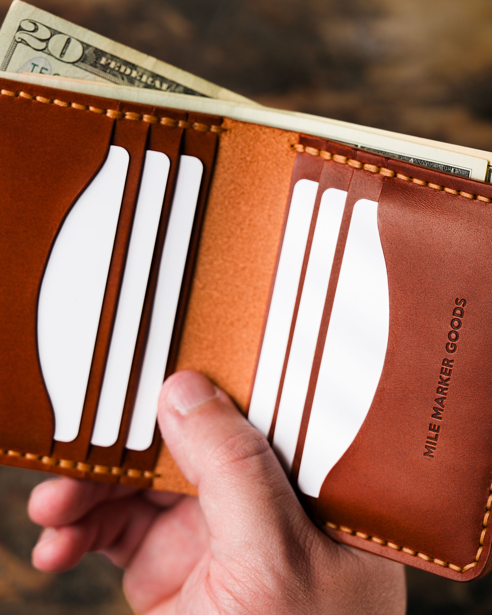 Payload Buttero Cognac Interior In Hand