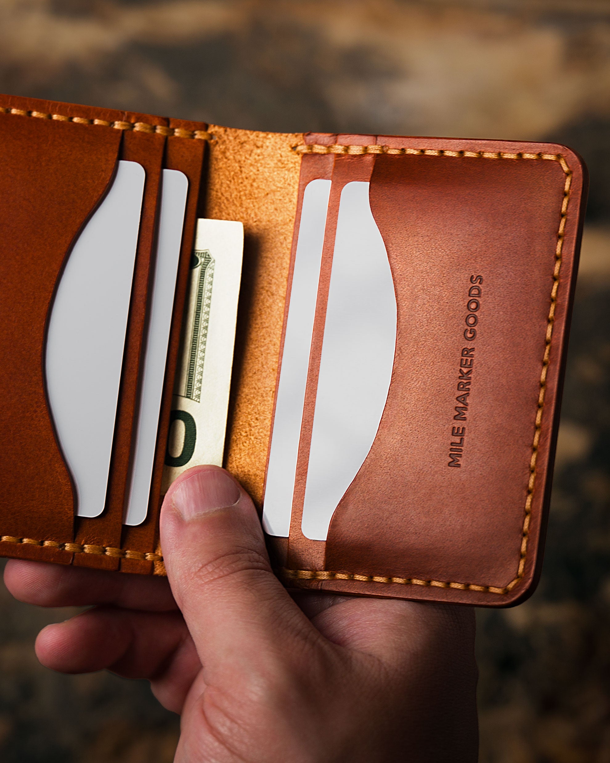 Driftway Buttero Cognac Interior In Hand